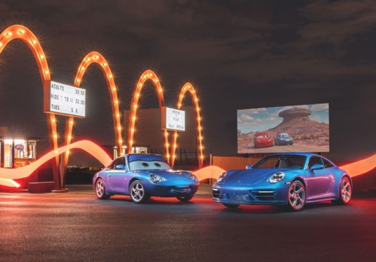 Porsche Hadirkan Karakter Sally dari Film Cars di 911 Carrera