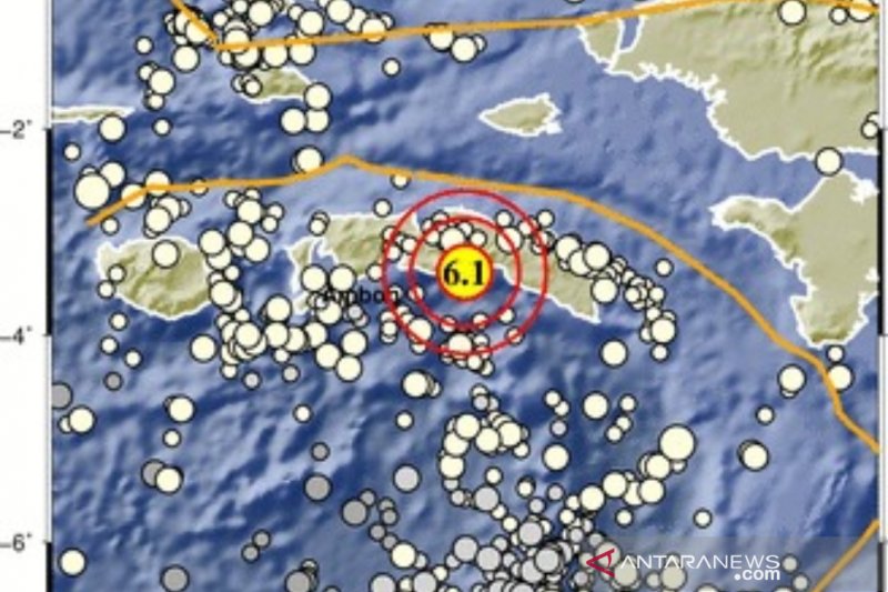 BMKG Sebut Air Laut Naik 0,5 Meter Pascagempa di Maluku