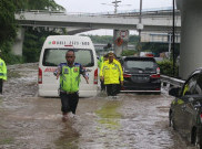 Menteri PUPR Tinjau Banjir di Ruas Tol Dalam Kota Menuju Bandara