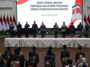 Prosesi Sertijab Pimpinan dan Dewan Pengawas KPK Periode 2024-2029