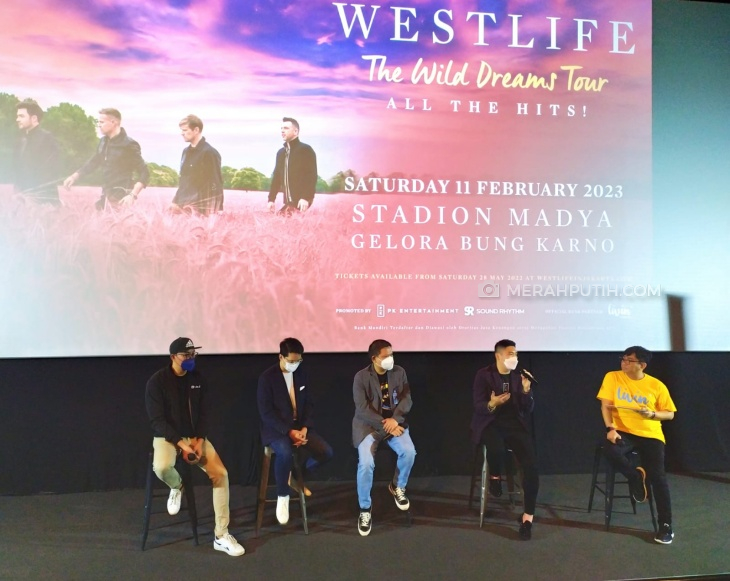 westlife the wild dreams indonesia