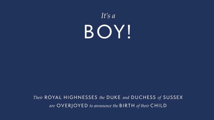 Bertambah Satu Anggota Kerajaan Inggris, Meghan Markle Melahirkan Bayi Laki-Laki