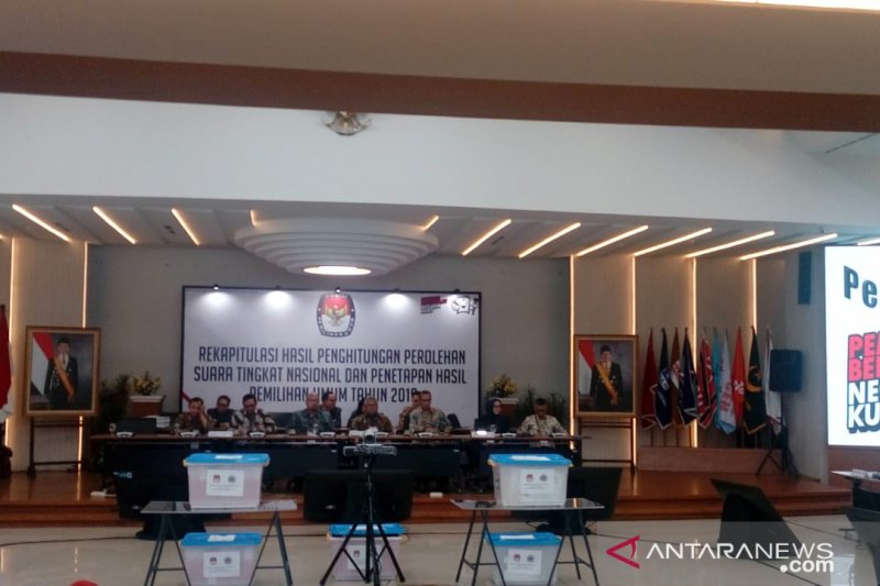 Suasana di Kantor KPU Pusat 