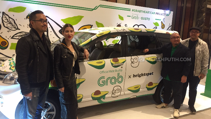 'Grab the Art Car' Dipamerkan di Brightspot 2017