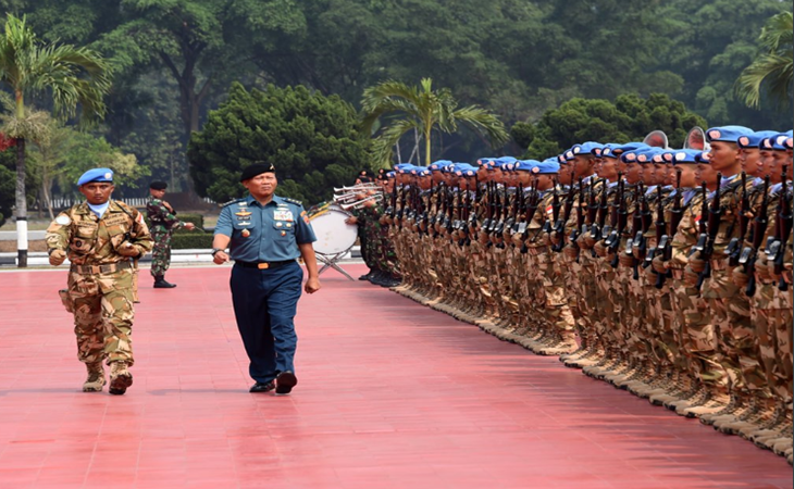 Satgas Maritim TNI Jalani Misi Perdamaian ke Wilayah Timur Tengah