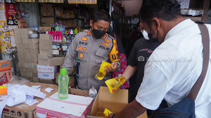 Perintah Kapolri Jamin Ketersediaan Minyak Goreng, Polres Klaten Datangi Distributor