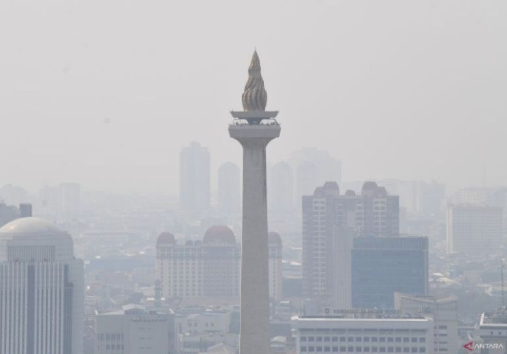 Kualitas Udara Serpong Terburuk Nasional Senin Pagi, Jakarta Nomor Dua