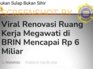 [HOAKS atau FAKTA]: Renovasi Ruang Kerja Megawati di BRIN Mencapai Miliaran Rupiah