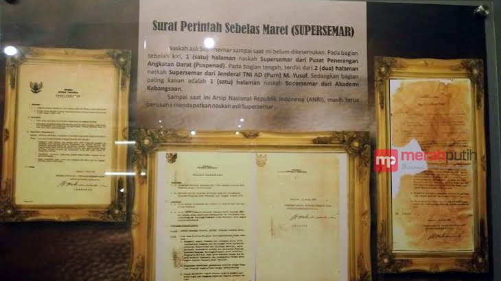 Ini Tiga Versi Surat Perintah Sebelas Maret