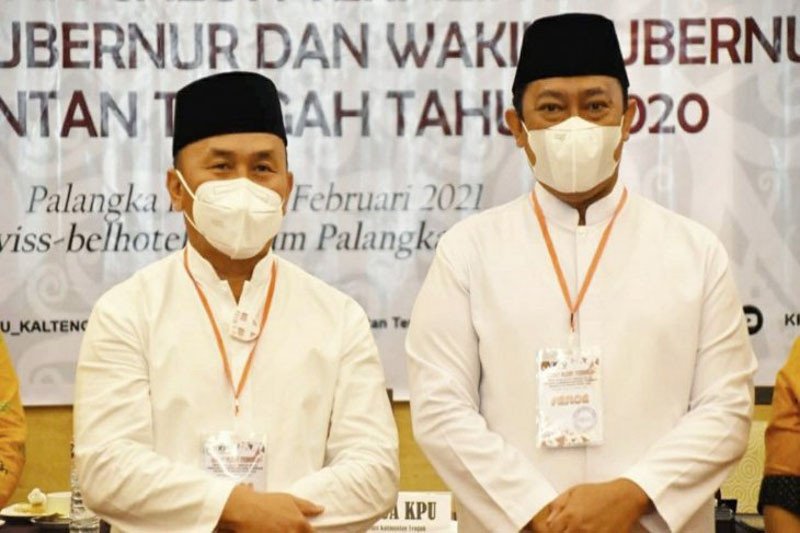 Gubernur Kalteng Terpilih. (Foto: Antara)