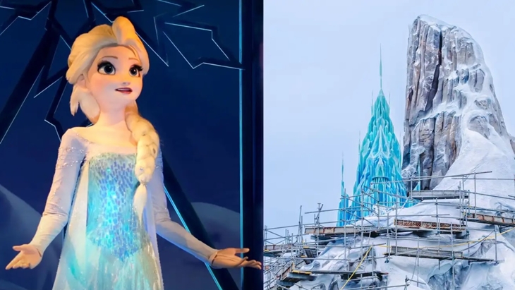 Taman Hiburan Disney Ala Frozen Dibuka November 2023