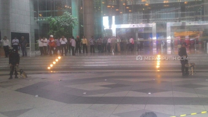 'Pamdal' BEI Usir Wartawan Pakai Anjing