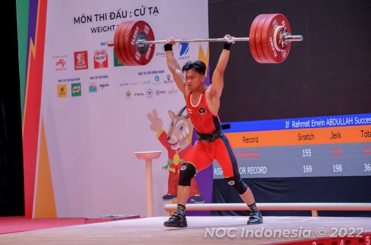 Rahmat Erwin Abdullah. (NOC Indonesia/MP Media/Evan Andrews)