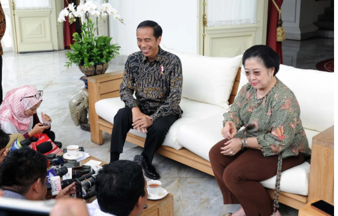 Presiden Jokowi dan Mantan Presiden Megawati.(Foto: PDIP)