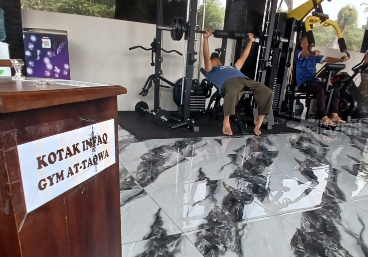 Dorong Gaya Hidup Sehat, Masjid At Taqwa Lengkapi Gym untuk Jamaah