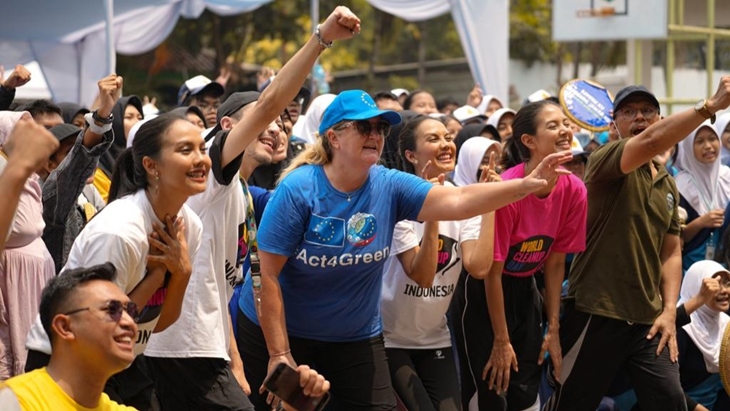 Menuju World Cleanup Day 2023 bersama Kedubes Uni Eropa 