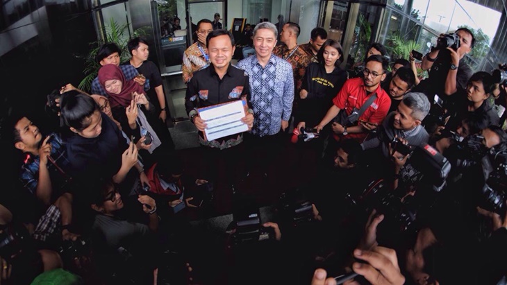 Wali Kota Bogor Bima Arya melaporkan kekayaannya