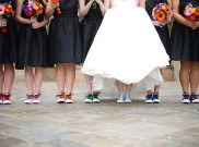 Sneaker Antipegal untuk Pengantin Perempuan