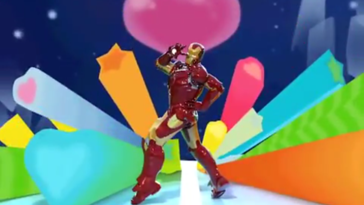 Begini Jadinya Kalau Iron Man Berpose Sailor Moon