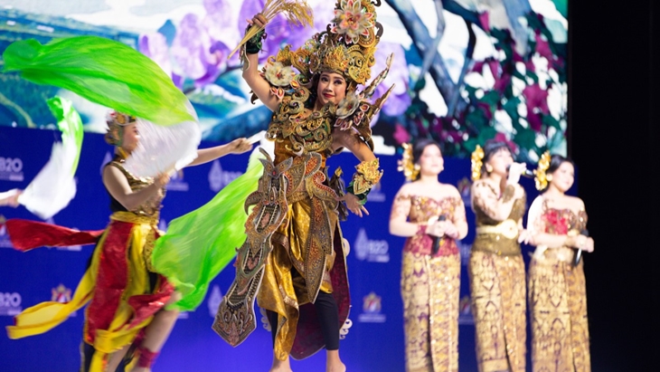 Karaeng Pattingalloang dan Dewi Sri Hadir di B20 Bali