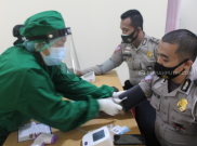 1.120 Polisi di Depok Disuntik Vaksin COVID-19