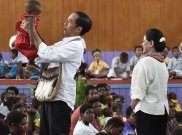 Jokowi Diangkat Jadi Panglima Perang Suku Asmat