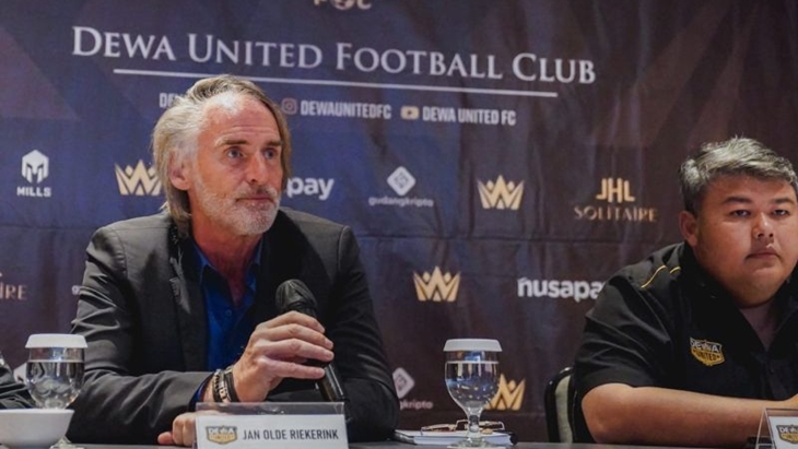 Dewa United FC Puncaki Klasemen, Jan Olde Riekerink Minta Pemain Tetap Rendah Hati