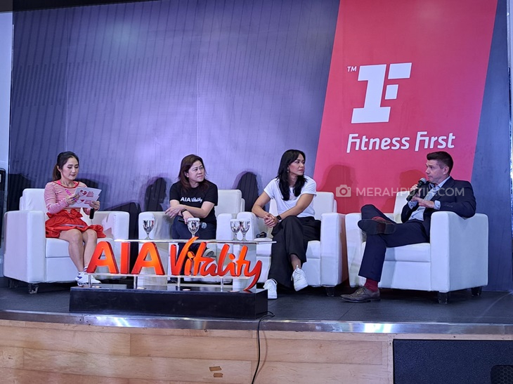 AIA ingin nasabah menerapkan gaya hidup sehat. (Foto: Merahputih.com/Aqil Baihaqi)