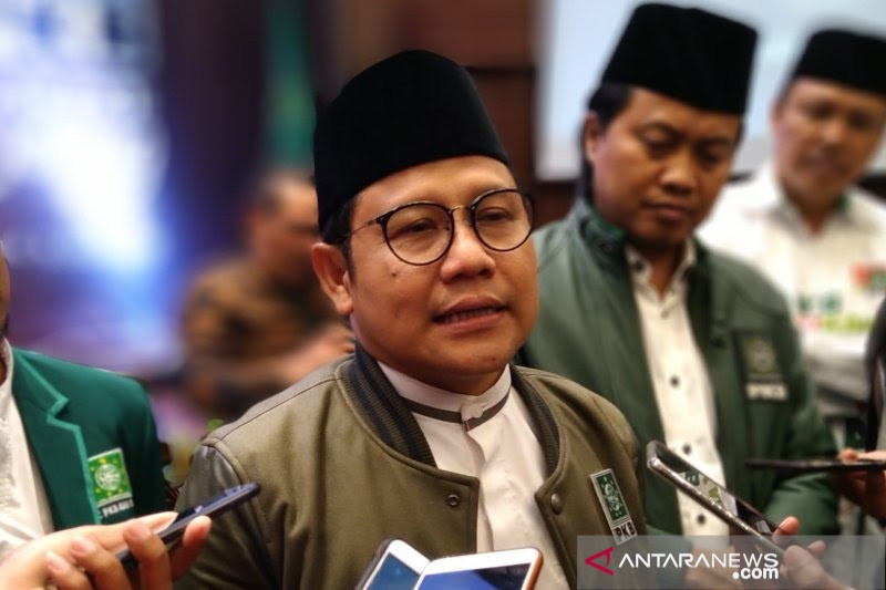Ketua Umum PKB Muhaimin Iskandar (Cak Imin). ANTARA/Wisnu Adhi