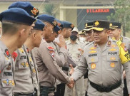 Mabes Polri Kirim 105 Personel BKO Buat Padamkan Karhutla di Palangkaraya dan Taman Nasional Tanjung Puting