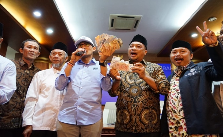 Aksi Juhansyah Sumbang Dana Kampanye Untuk Pasangan Prabowo-Sandi