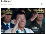 Duterte Akan Lempar Pejabat Korupsi dari Helikopter