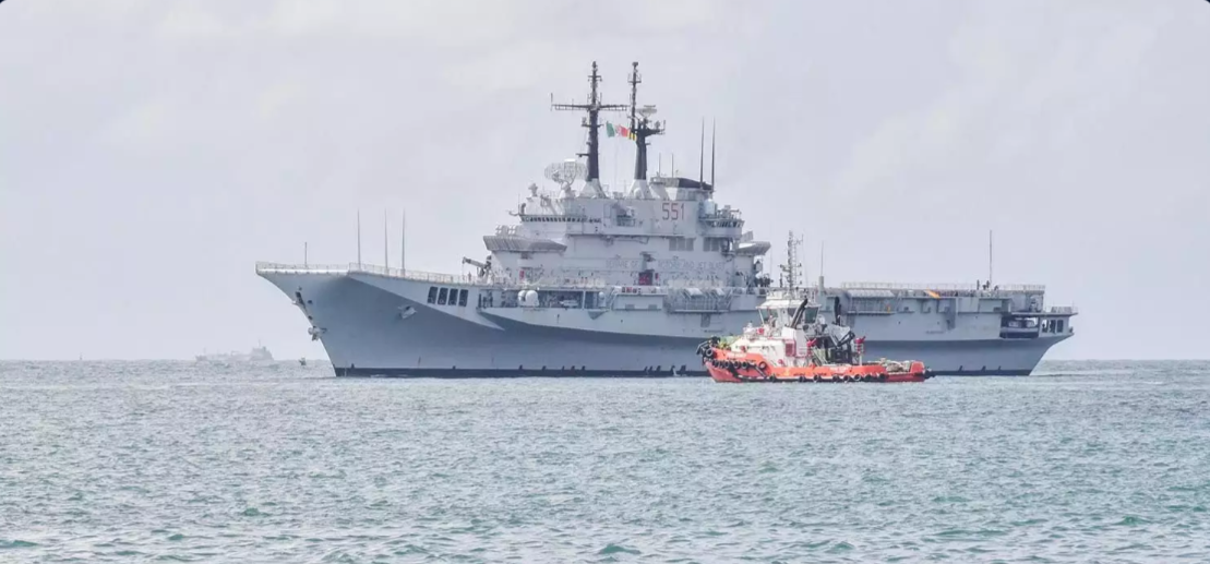 Intip Gagahnya KRI Gajah Mada Saat Sandar di Sri Lanka Sebelum Berlayar ke Indonesia