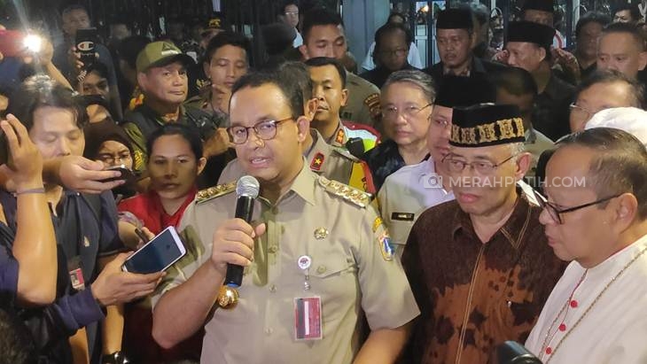 Anies Puji Kebahagiaan Muncul di Jakarta saat Perayaan Natal