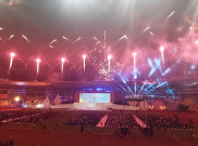 Pesta Kembang Api Tutup Kemeriahan Opening Ceremony ASEAN Para Games 2022
