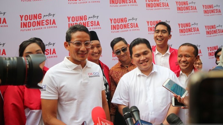  Bertemu Jokowi, Sandi Serukan Para Pendukung Berhenti Kecam dan Marahi Prabowo