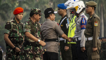 Foto: Gelar Pasukan Operasi Ketupat 2018 Jelang Hari Raya Idul Fitri 1439 H