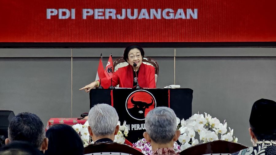 Filosofi Akar Rumput dalam Pidato Megawati HUT ke-51 PDIP