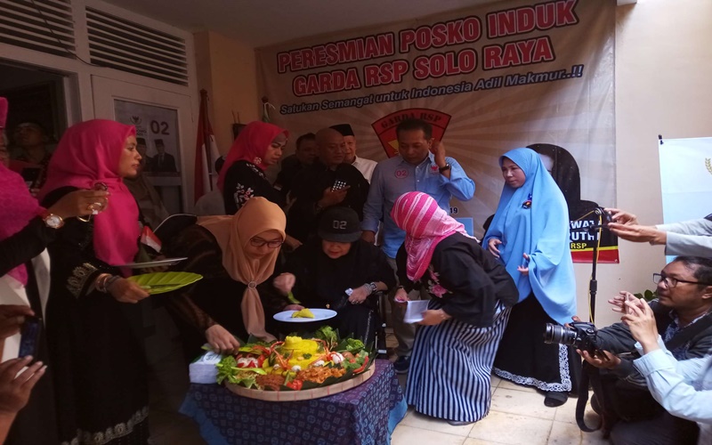 Rachmawati resmikan posko Prabowo-Sandi di Solo