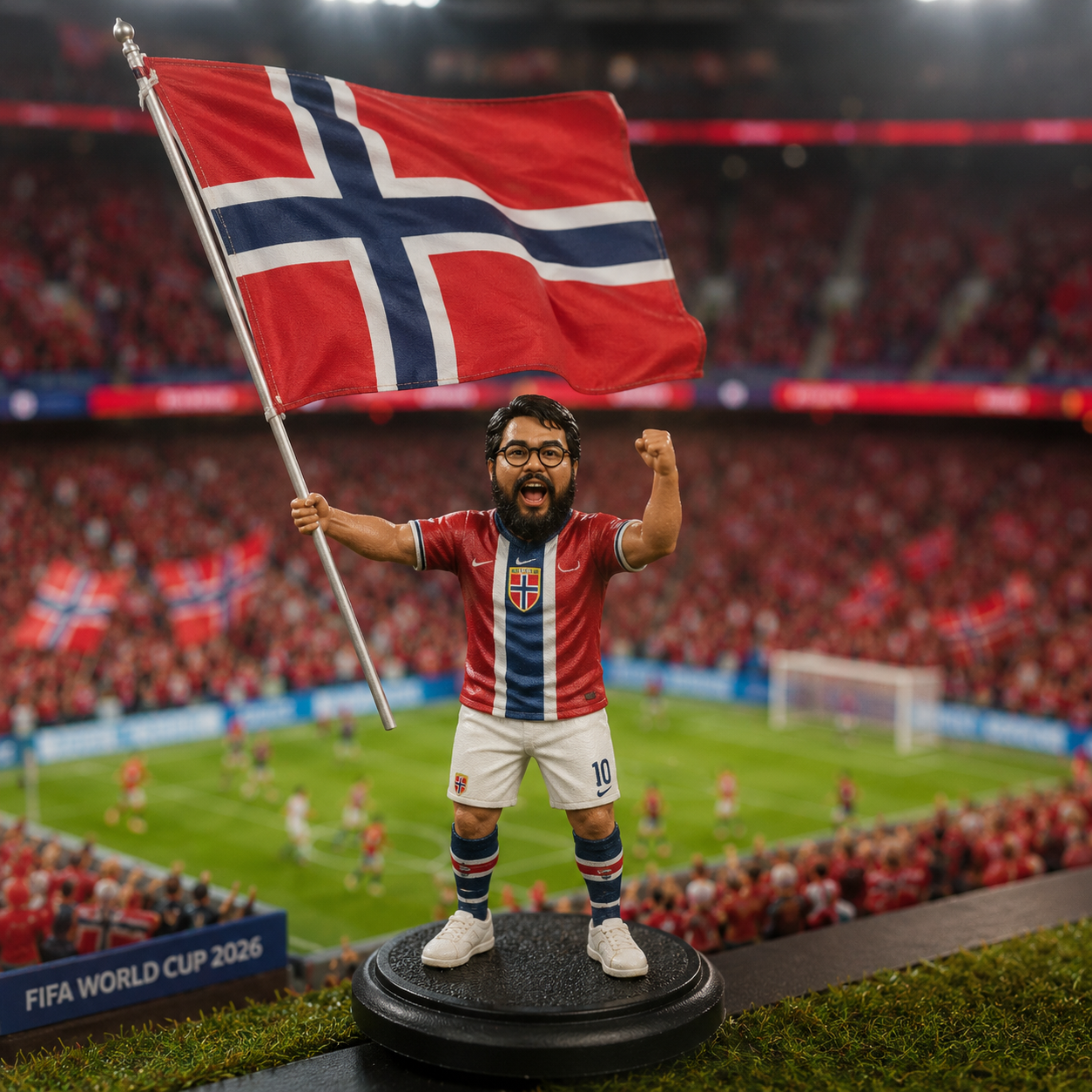 10 Prompt AI Miniatur Figure Piala Dunia 2026: Siap Dukung Tim Favorit!