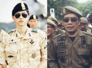 Sama-Sama Pakai Seragam, Ganteng Mana Ridwan Kamil atau Song Joong Ki