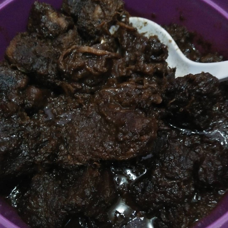 Gulai malbi khas Palembang. (Foto: Instagram/raraira23)