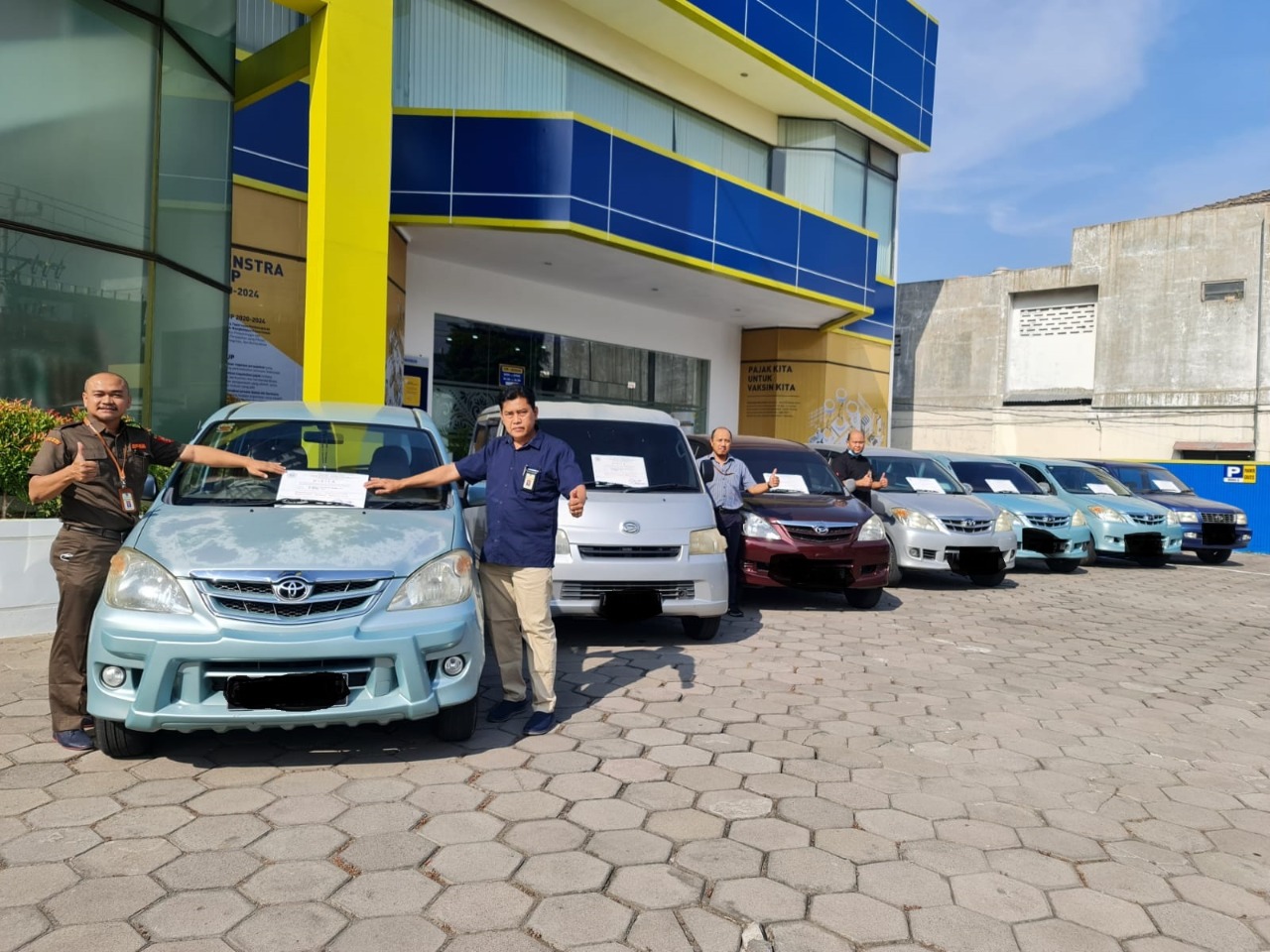 Dirjen Pajak Jateng II Sita Aset Tujuh Mobil Penunggak Pajak Senilai Rp 560 Juta