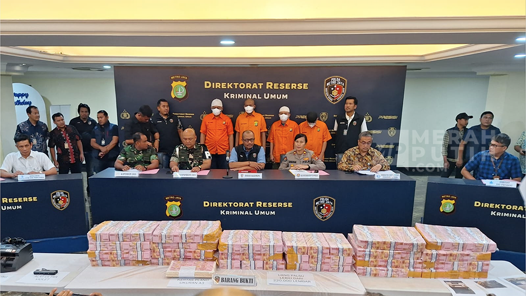 Pelaku Berencana Tukar Uang Palsu dengan Duit Asli yang Akan Dimusnahkan BI