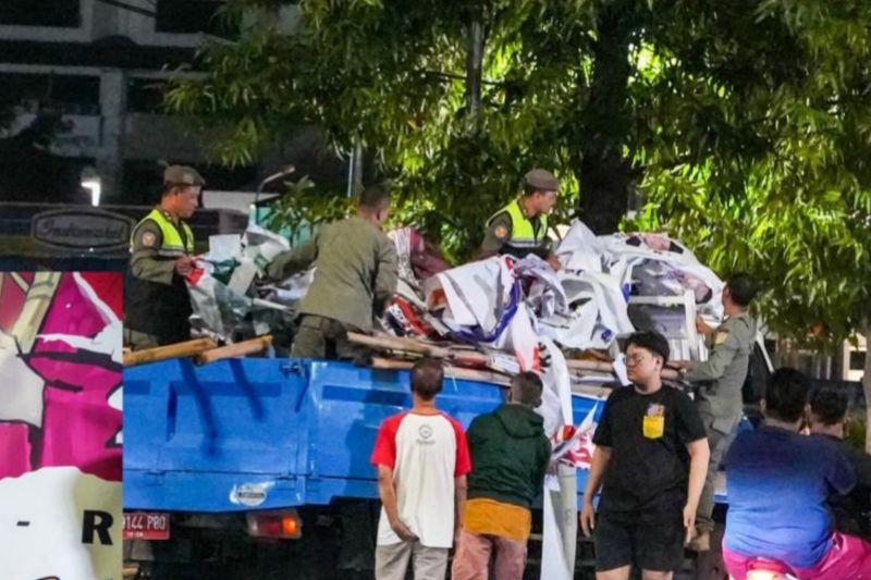 192.201 APK di Ibu Kota Telah Ditertibkan Hari Pertama Masa Tenang Pemilu 2024