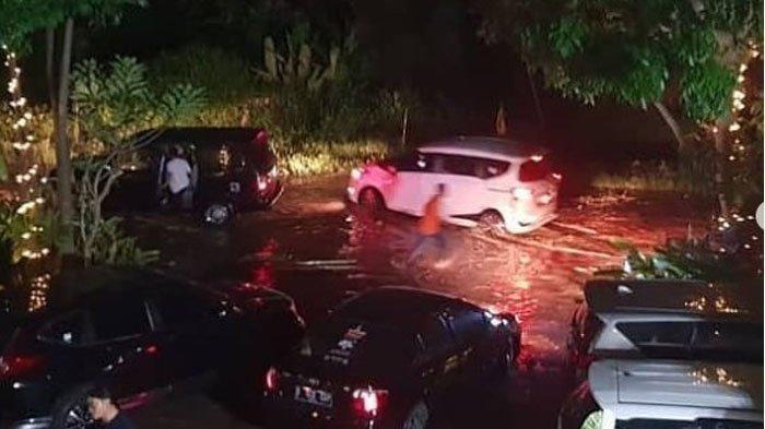 Kondisi saat tsunami terjadi. (Istimewa)