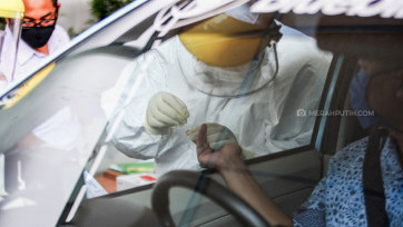 Kemenhub Gelar Rapid Test Untuk Pengemudi Angkutan Umum