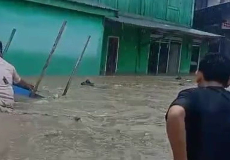 3 Desa di Donggala Sulteng Diterjang Banjir, Jembatan Putus