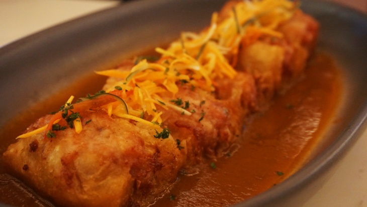 Shrimp Cakwe with French Bisque. (Foto MP/Dicke) 
