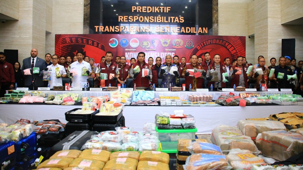 Bareskrim Polri Temukan Perputaran Uang Bandar Narkoba, Tembus Rp 59,2 Triliun